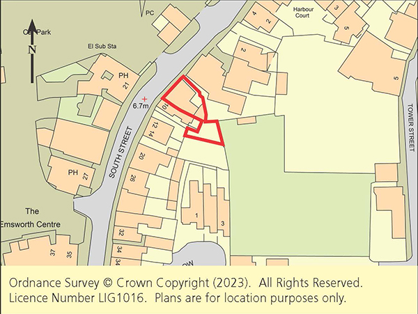 Lot: 122 - FREEHOLD BUILDING CLOSE TO THE HARBOUR WITH PLANNING FOR RESIDENTIAL CONVERSION -